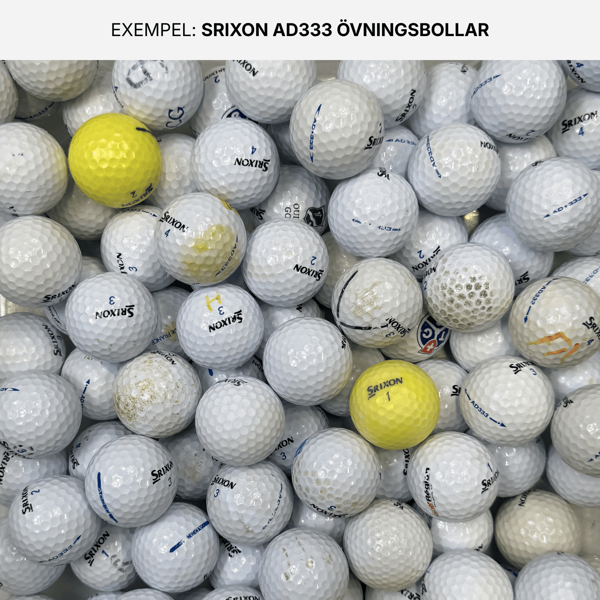 Srixon AD333 Övningsbollar 50-Pack