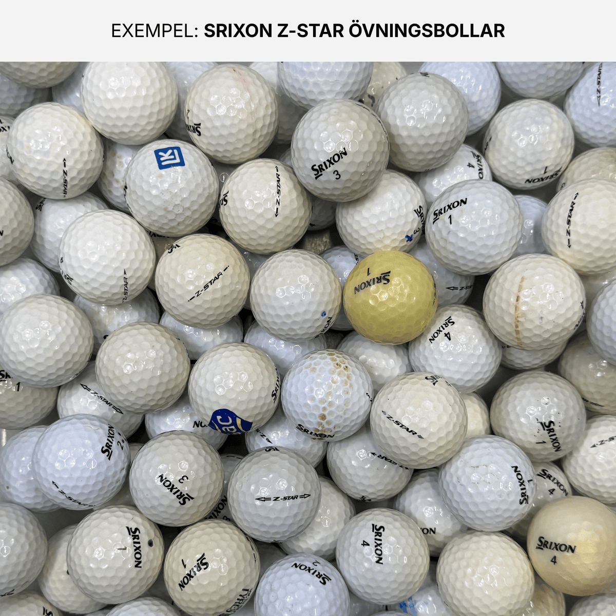 Srixon Z-Star Övningsbollar 50-Pack