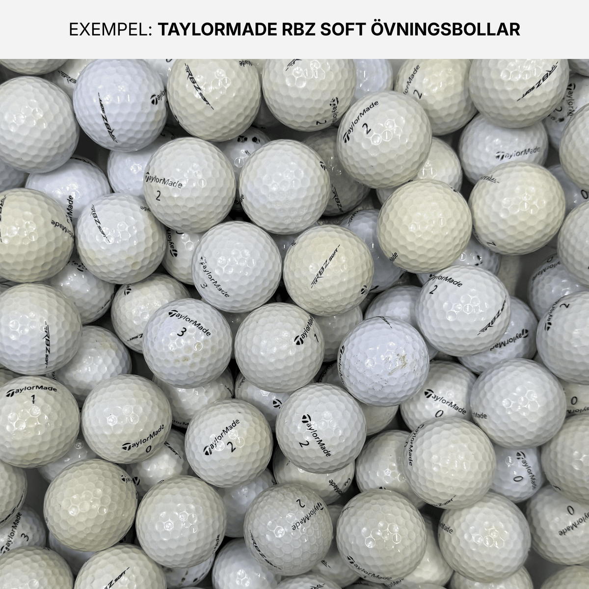 TaylorMade RocketBallz Soft Practice Balls 50-Pack