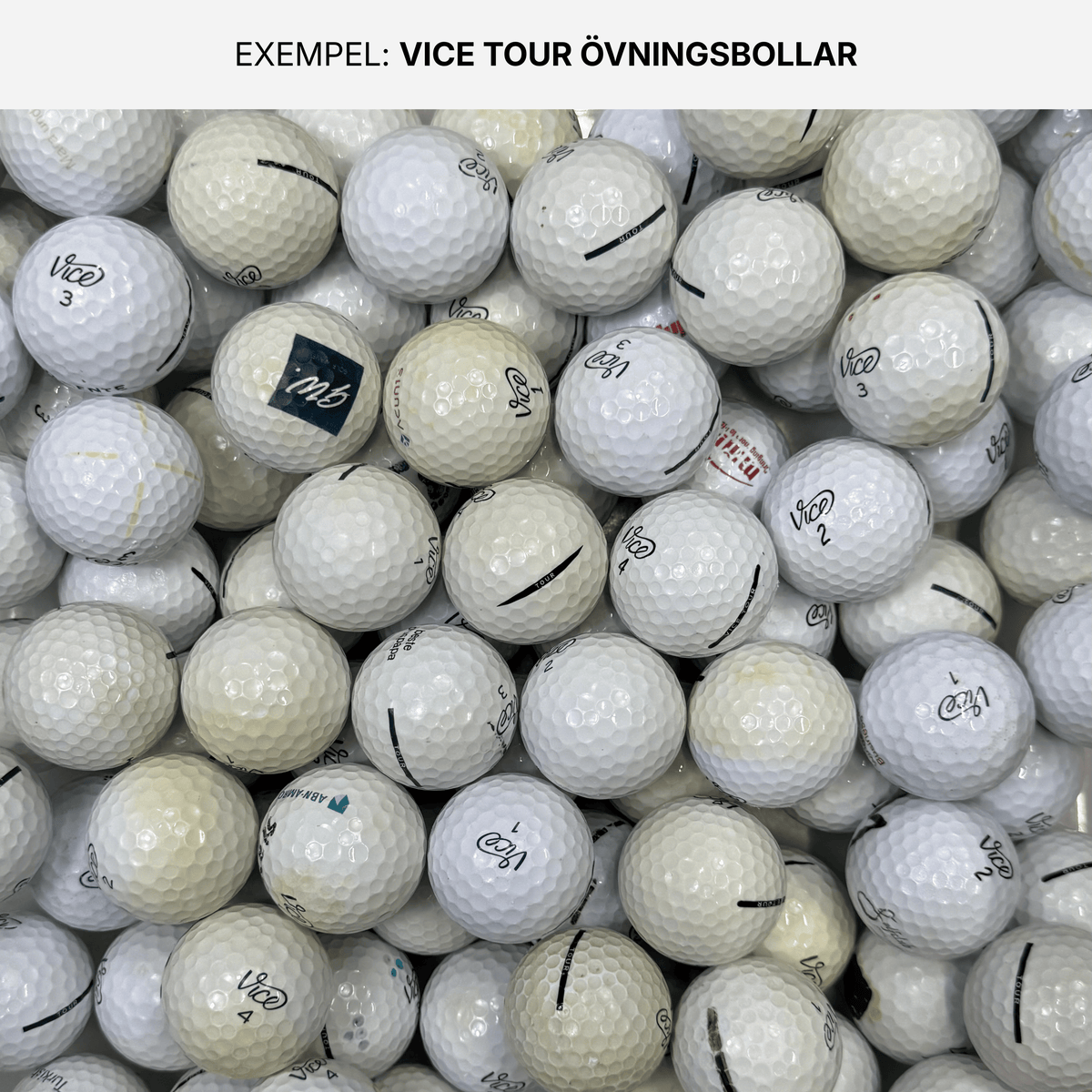 Vice Tour Övningsbollar 50-Pack