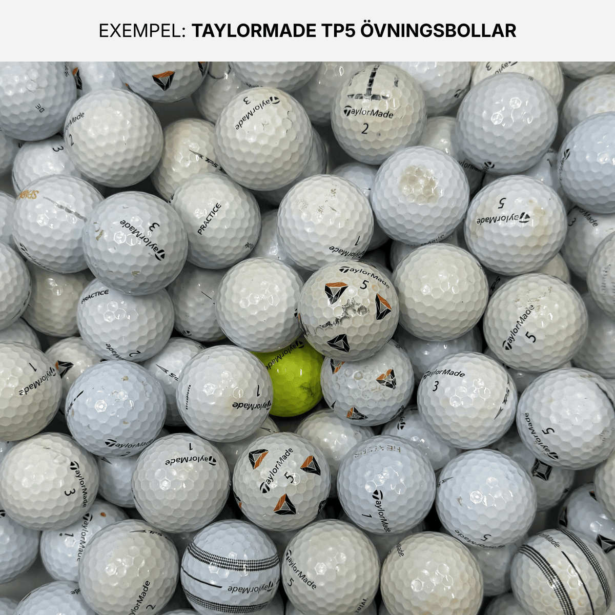 Taylormade Tp5 Övningsbollar 50-Pack