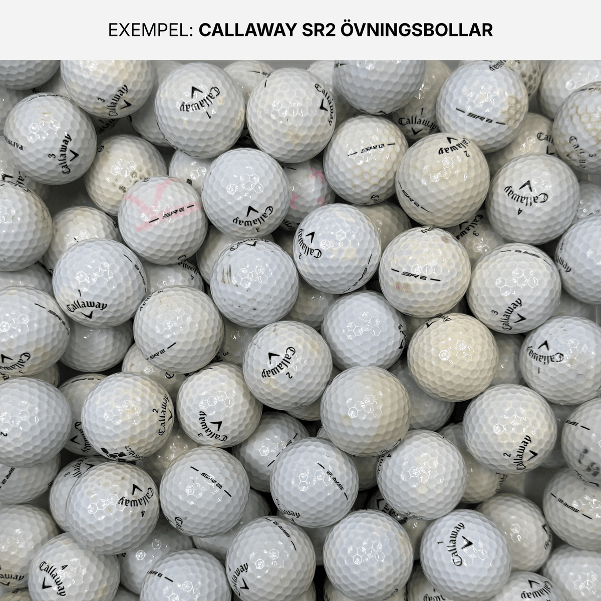 Callaway Speed Regime 2 Övningsbollar 50-Pack