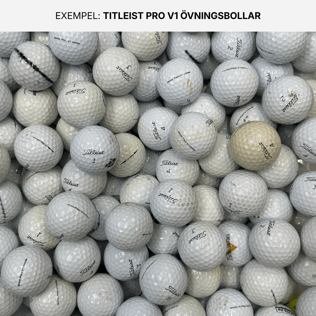 Titleist Pro V1 Övningsbollar 50-Pack