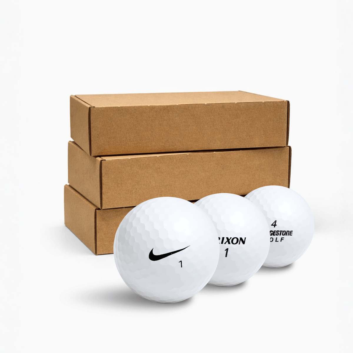 Mixpaket 3×12-Pack – Nike, Srixon & Bridgestone