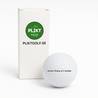 Titleist Pro V1 2023 3-pack återvunna golfbollar från Plikt Golf