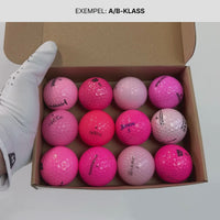 Ett exempel på hur våra Rosa Golfbollar kan se ut i A/B-Klass.