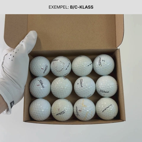 En kort video som visar ett exempel på hur våran Titleist Nxt Tour/S i B/C-Klass kan se 