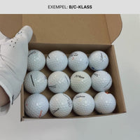 Ett exempel på hur våran Titleist Velocity kan se ut i B/C-Klass.