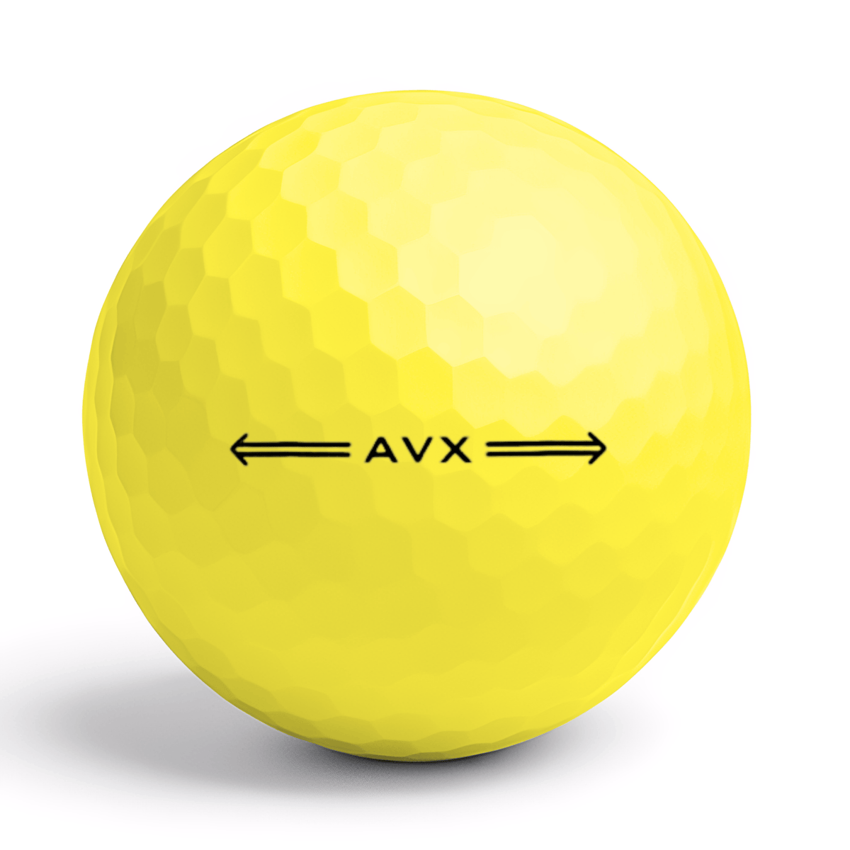 Titleist AVX golfbollar gula 12-pack