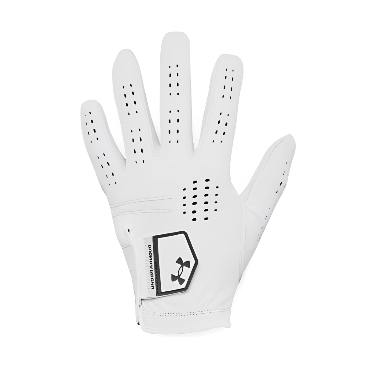 Under Armour tour golf glove i färgen vit hos pliktgolf.se