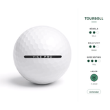 Vice Pro – egenskaper: tourboll, mjuk känsla, medel bollflykt, hög greenspinn, 3-delad, uretanskal